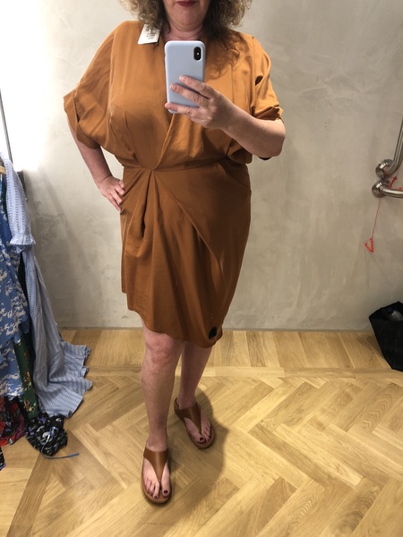 They are trying to tell me this dress looks good for a wedding.