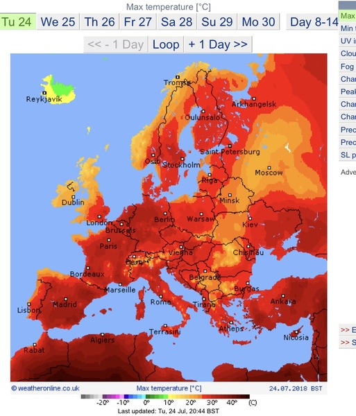 Have you seen the weather forecast for next week?!