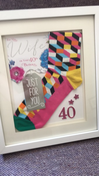 Socks for my 40th Birthday