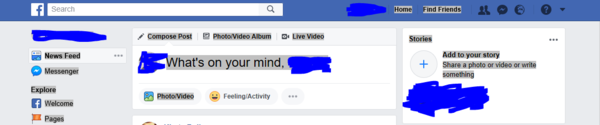 Profile picture and cover photo not showing at the top of page