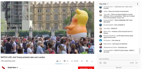 To think the anti trump marches are a waste of time