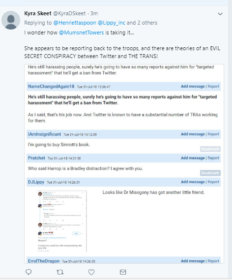 Dr Adrian Harrop - Dr Misogyny is pursuing another woman.