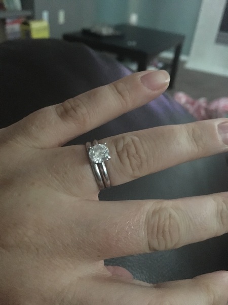 Wedding ring dilema show me yours