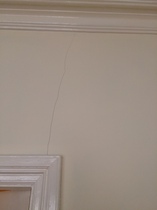 Cracks appearing in the house