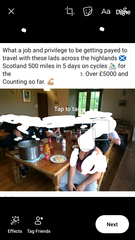 To think that taking part in a charity fundraiser doesn't excuse this behaviour...