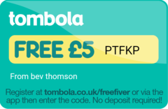 Tombola free £5 codes