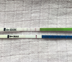 Positive OPK at 8dpo. Liquid from breasts?