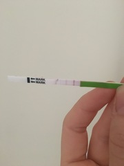 Dark'ish ovulation strip. Only cycle day 9?