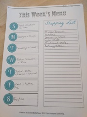 Meal planners!
