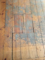 Give up repairing and restoring original wood floor?