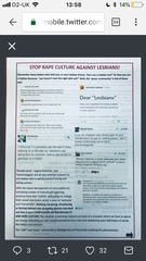 Lesbians protest at London Pride #getthelout