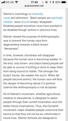 My Dc had a Steiner education