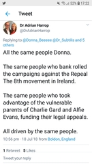 Womans Place UK  Facebook/Twitter attack & request to share statement on social media.