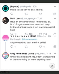 Lesbians react to London Pride