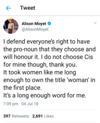 Alison Moyet - yay (I think)