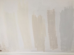 To ask you to pick my paint to go with oak floor.