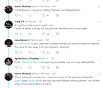 Dr Adrian Harrop - Dr Misogyny is pursuing another woman.