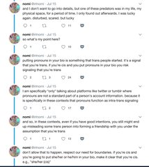 The vast majority of male born transwomen still retain a penis
