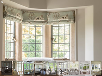 Anyone made roman blinds or have roman blinds in a bay window?