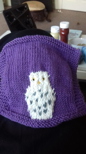 Woolly Hugs. A Blanket for the family of Mumsnetter JsOtherHalf  who very sadly died recently