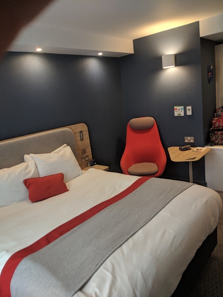 To be nervous about staying in a 'proper' hotel?