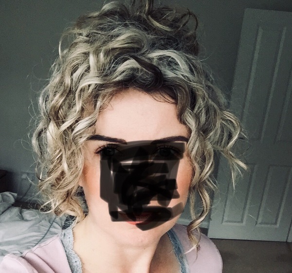 To ask for help now that blonde highlights no longer cover white hair at front of face