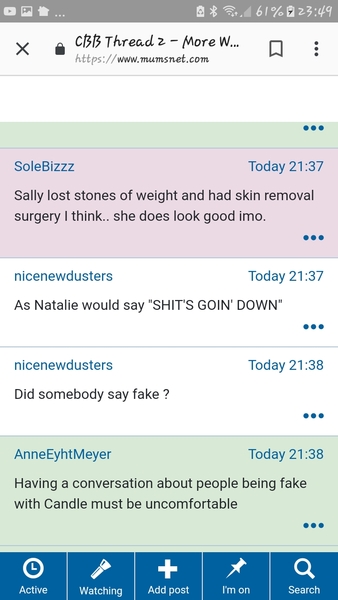 CBB Thread 2 - More Wax than Madame Tussauds