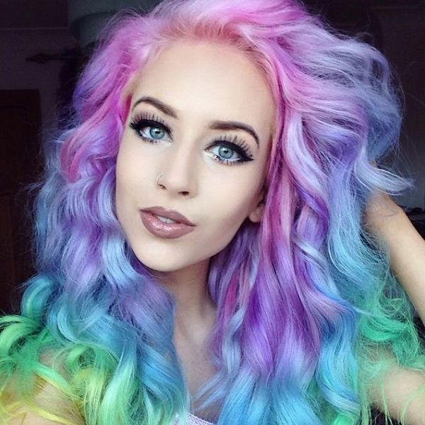 Green hair