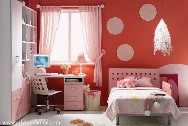 DS wants a RED bedroom, need to convince him it would be better as a feature wall