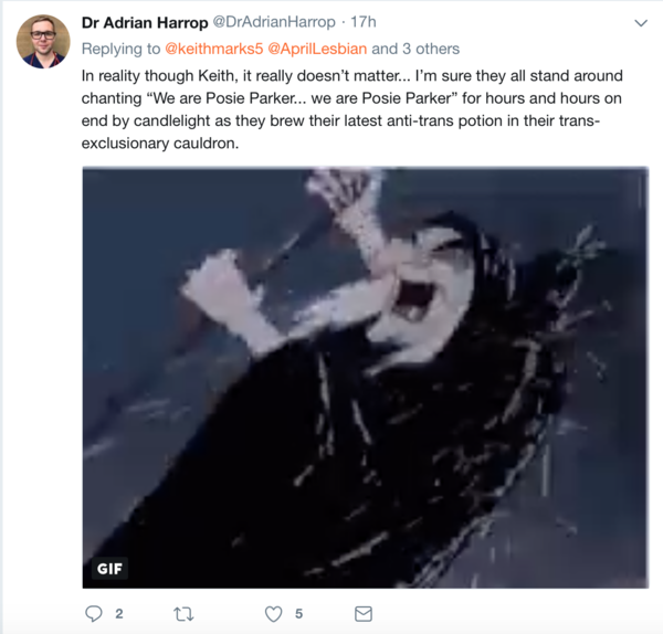 Witch hunts and gender-critical feminists