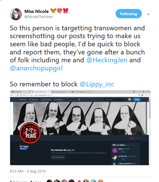 Dr Adrian Harrop - Dr Misogyny is pursuing another woman.