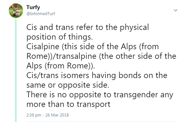 Could we reclaim "cis"?