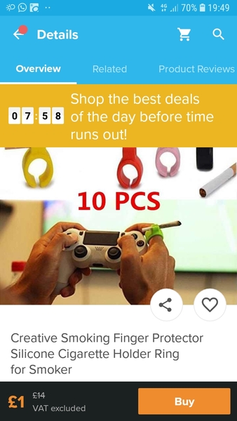 To waste ages marvelling at the stuff for sale on Wish?