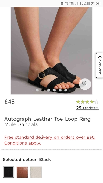 M&S sandals