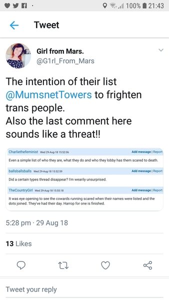 Dr Adrian Harrop - Dr Misogyny is pursuing another woman.