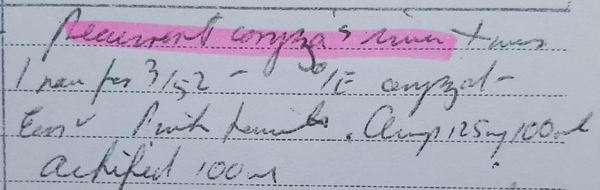 Can anyone translate my medical notes?