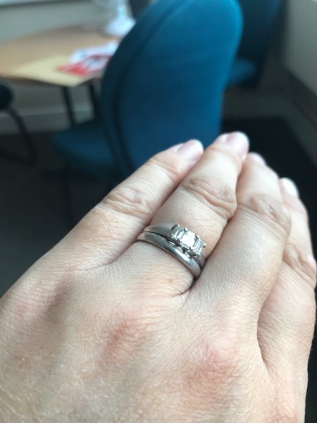 Wedding ring dilema show me yours