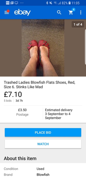 E bay has completely lifted my spirits!