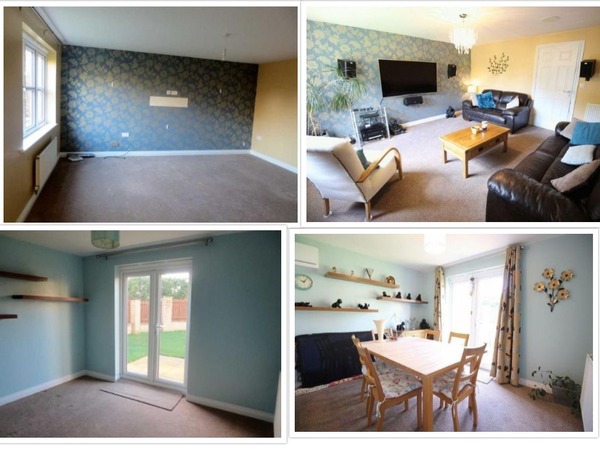 Staging an empty property...