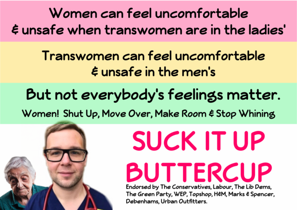 Thread 2 - Anti-trans vandals are plastering vile ‘women don’t have penises’ stickers around THE WORLD