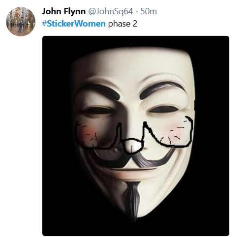 Anti-trans vandals are plastering vile ‘women don’t have penises’ stickers around London