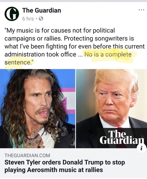 To think Steve Tyler is a Mumsnetter?