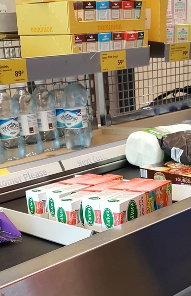 I’ve just nipped to Tesco and bought the dodgiest combination of things ever!...