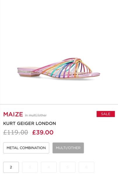 I need rainbow sandals