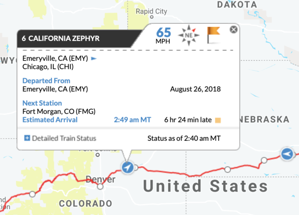 Canada/US Rail trip next summer . . . .