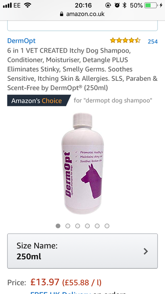 Posting for traffic - please help my bald dog :(