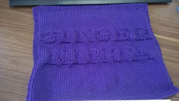 Woolly Hugs. A Blanket for the family of Mumsnetter JsOtherHalf  who very sadly died recently