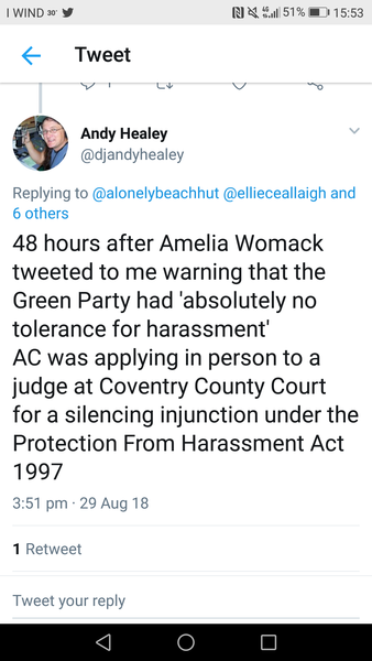 Green Party statement continuation thread