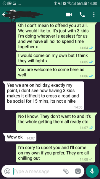 Awful holiday