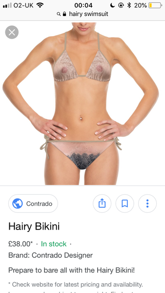 To think I can wear what I want in my own house?